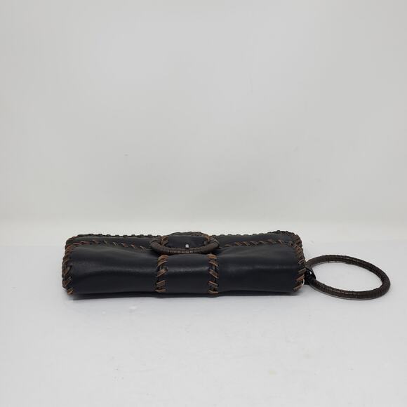 The Mango Tree faux leather clutch with ring handle  Excellent condition - Picture 7 of 7